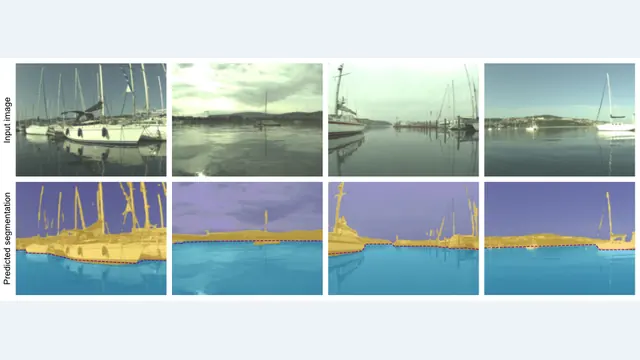 MODS scene with water and obstacle annotations