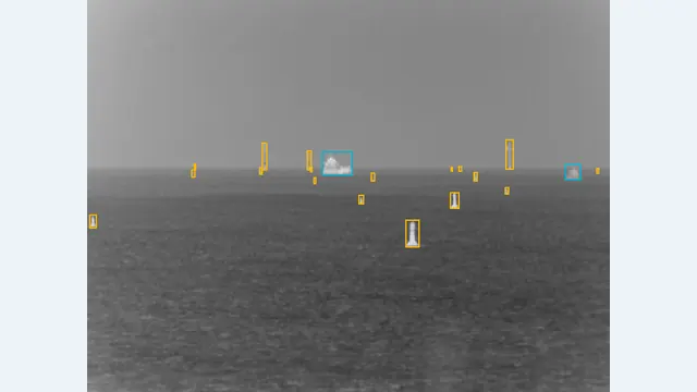 Thermal maritime training example